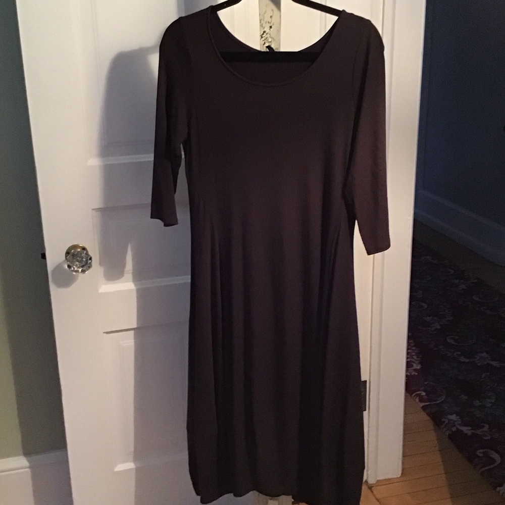 Eileen Fisher Bubble hem, Midi, A-line Dress M